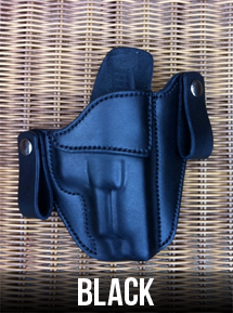 Black Leather Gun Holster